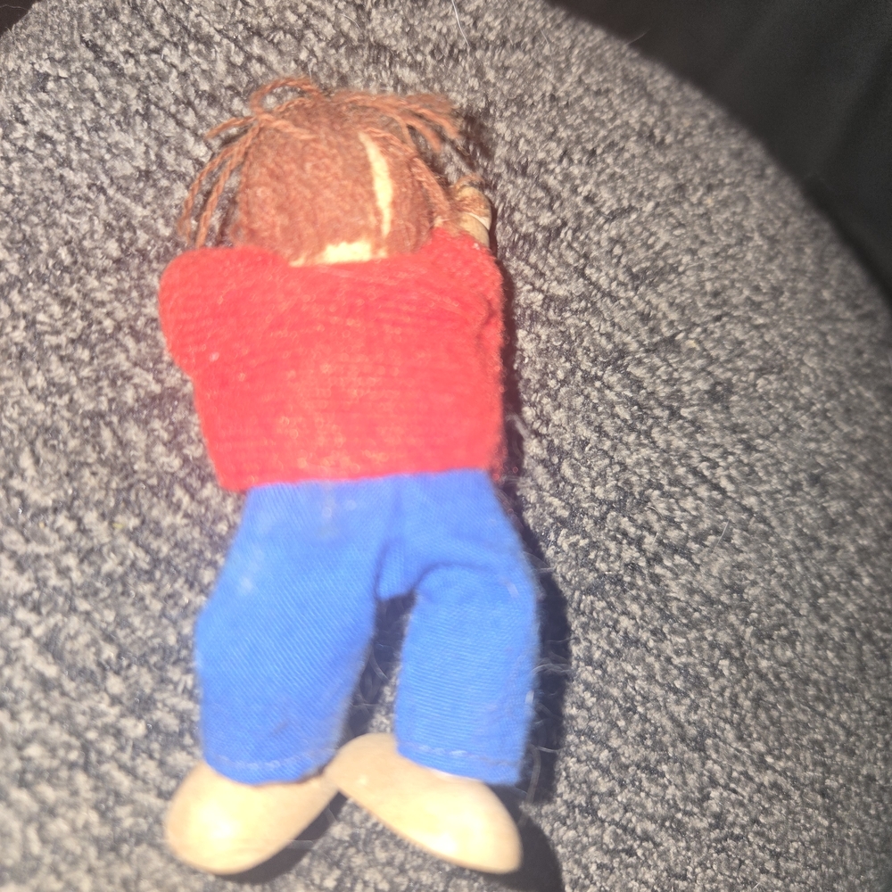 Melissa‎ & Doug Red and Blue Wooden Doll - Picture 3 of 4